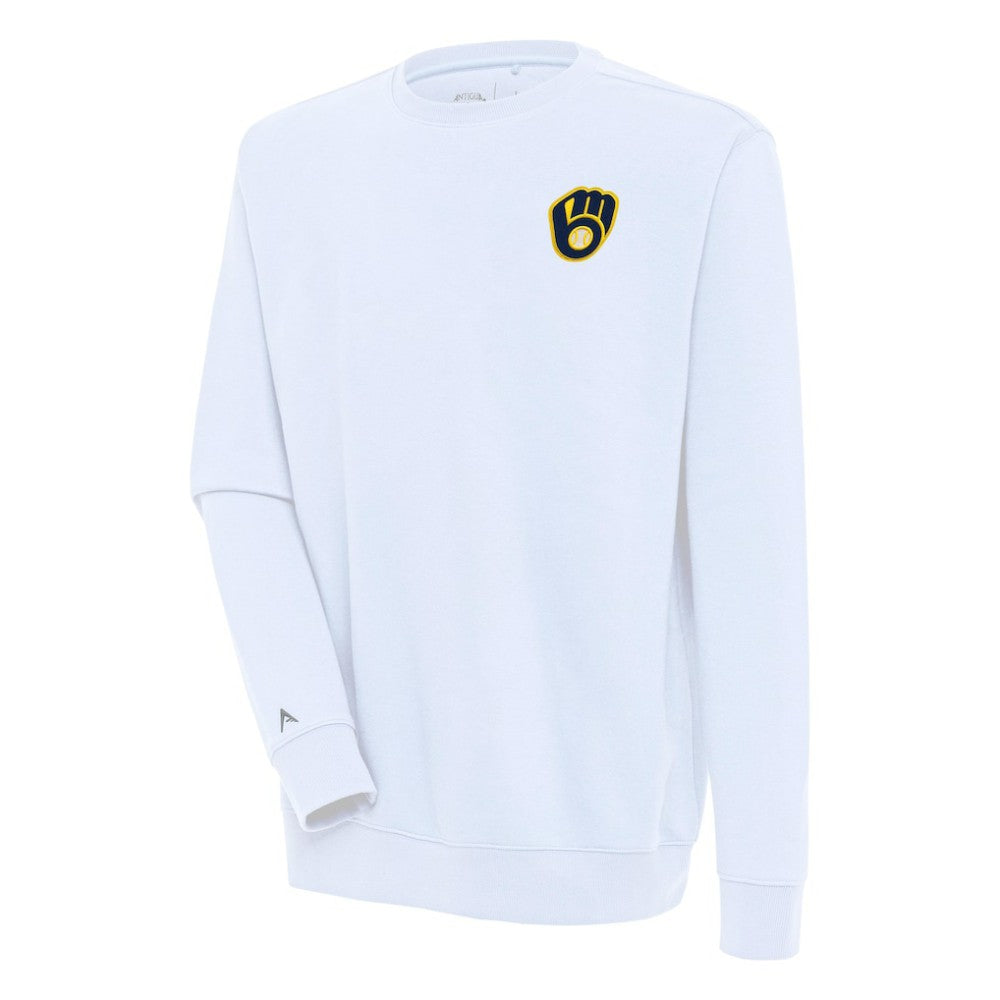 Milwaukee Brewers Antigua Victory Pullover Sweatshirt - MLB Pullover