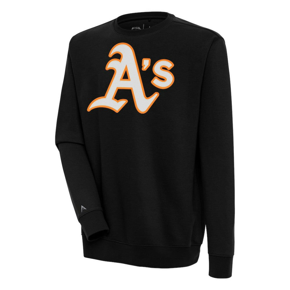 Athletics Antigua Victory Pullover Sweatshirt - MLB Pullover