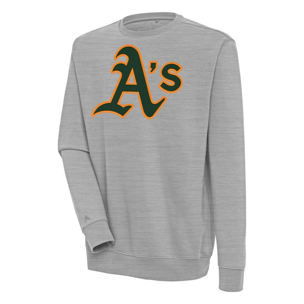 Athletics Antigua Victory Pullover Sweatshirt - MLB Pullover