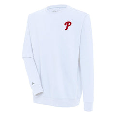 Philadelphia Phillies Antigua Victory Pullover Sweatshirt - MLB Pullover