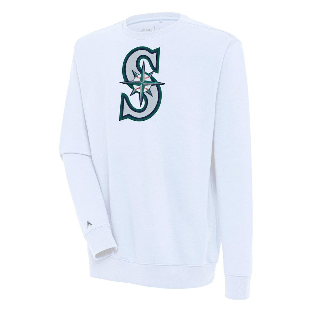 Seattle Mariners Antigua Victory Pullover Sweatshirt - MLB Pullover