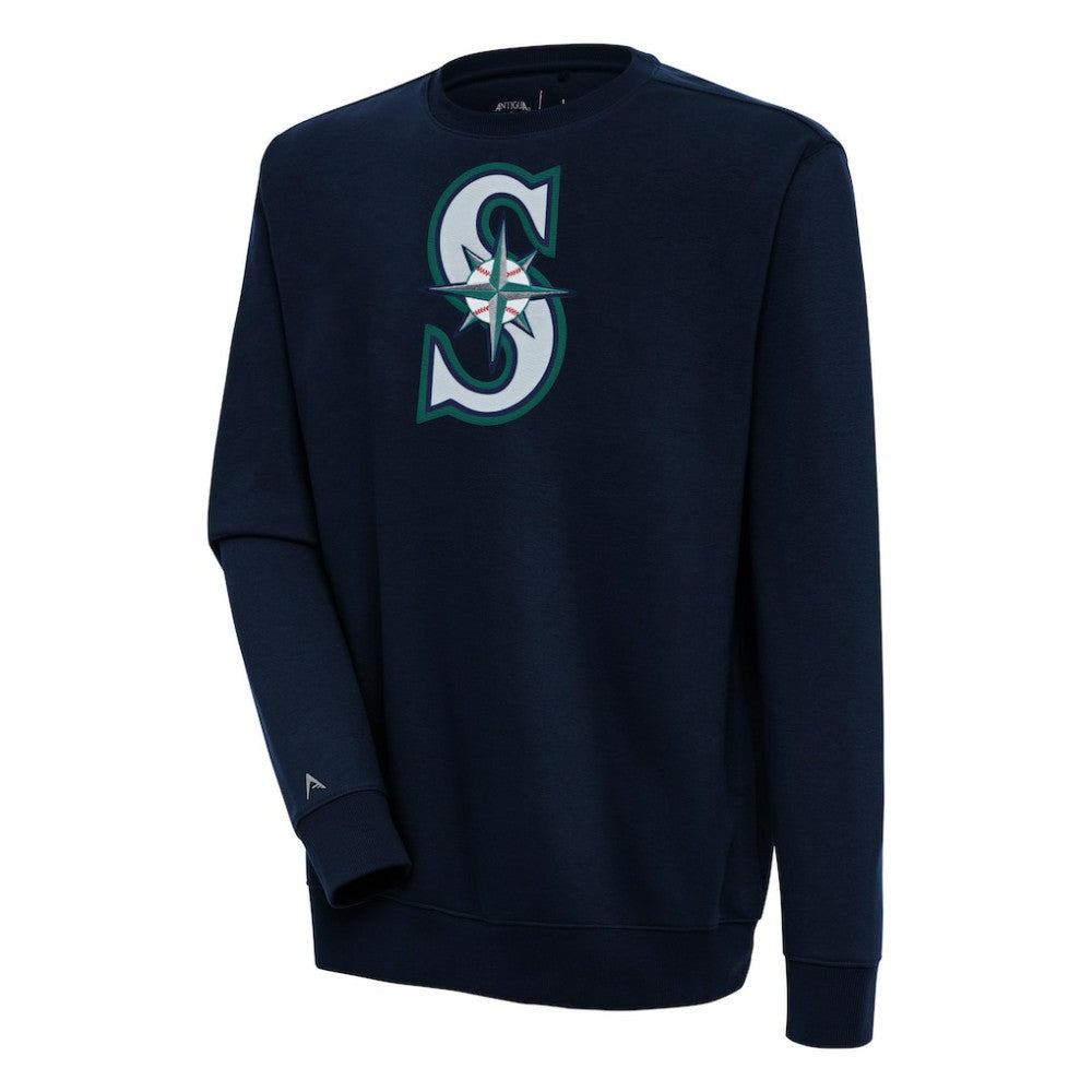 Seattle Mariners Antigua Victory Pullover Sweatshirt - MLB Pullover