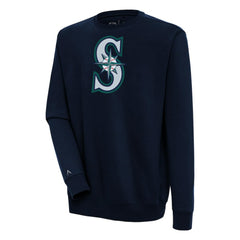 Seattle Mariners Antigua Victory Pullover Sweatshirt - MLB Pullover