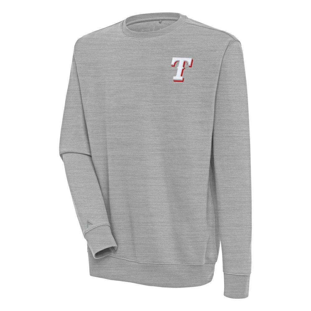 Texas Rangers Antigua Victory Pullover Sweatshirt - MLB Pullover