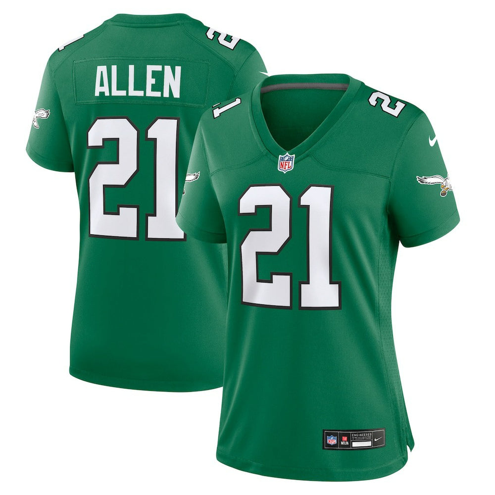 Philadelphia Eagles Eric Allen  Women's Alternate Game Jersey | NFL Hot