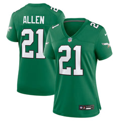 Philadelphia Eagles Eric Allen  Women's Alternate Game Jersey | NFL Hot