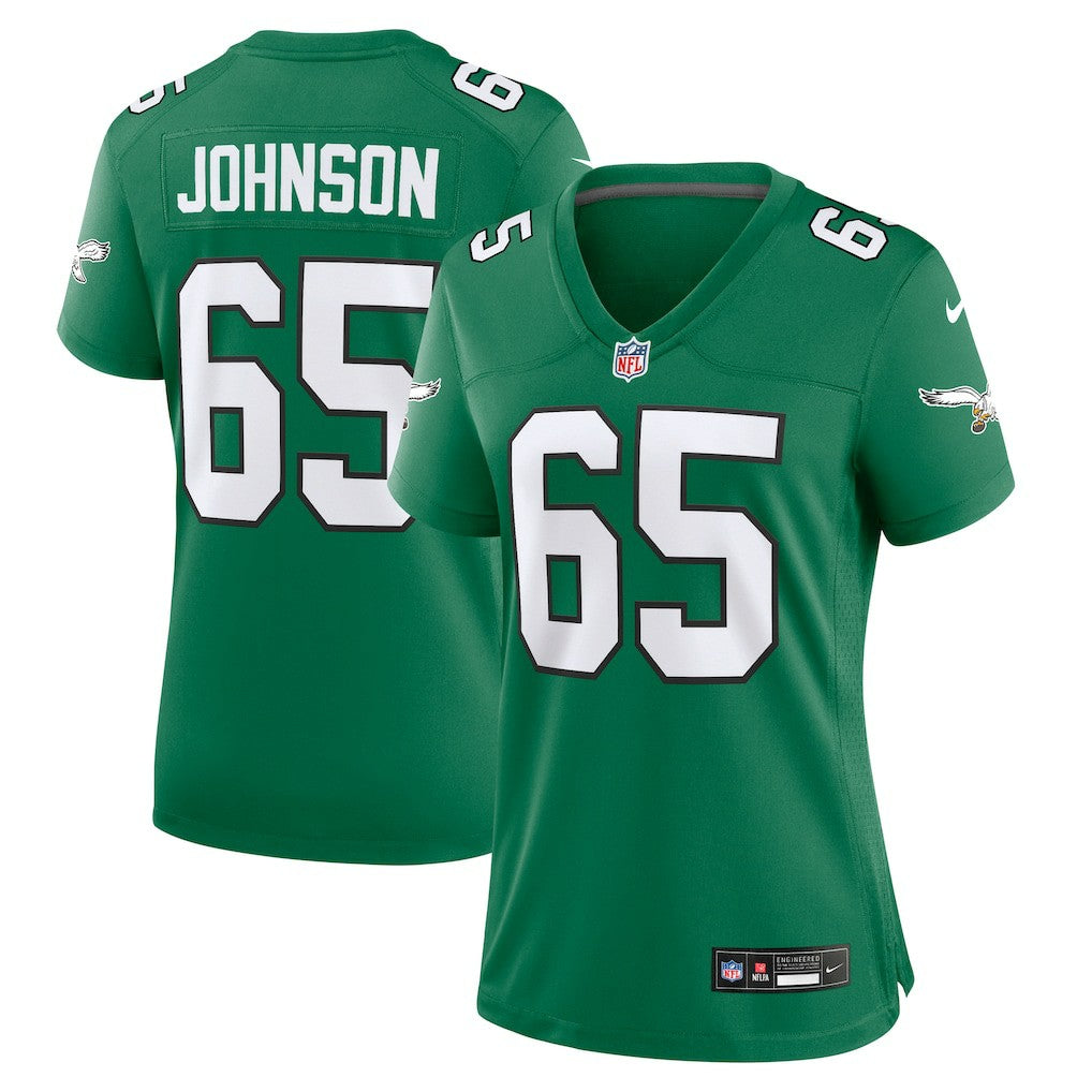 Philadelphia Eagles Lane Johnson  Women's Alternate Game Jersey | NFL Discount