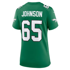 Philadelphia Eagles Lane Johnson  Women's Alternate Game Jersey | NFL Discount