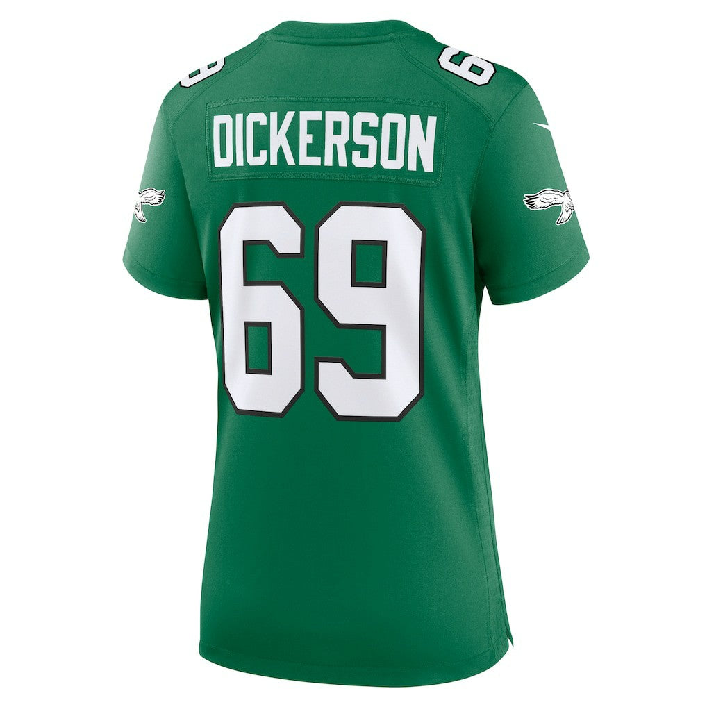 Philadelphia Eagles Landon Dickerson  Women's Alternate Game Jersey | NFL Discount