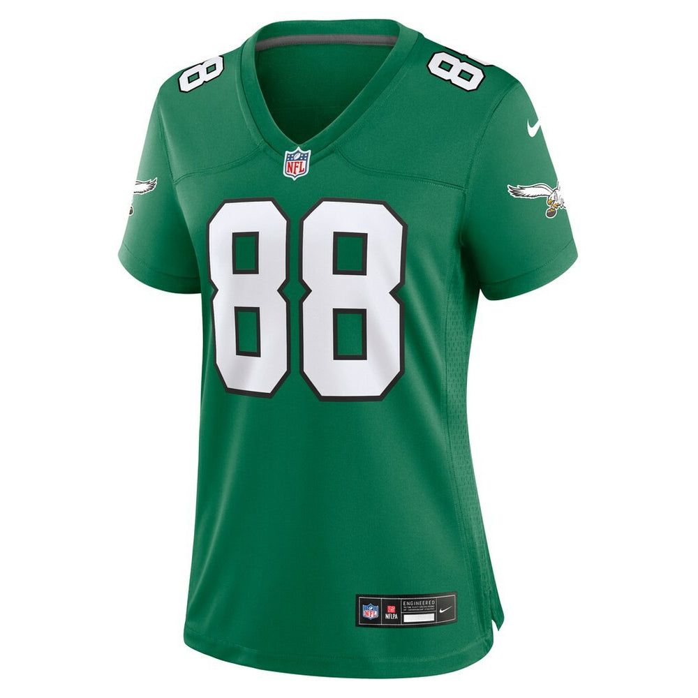 Philadelphia Eagles Dallas Goedert  Women's Alternate Game Jersey | NFL Sale