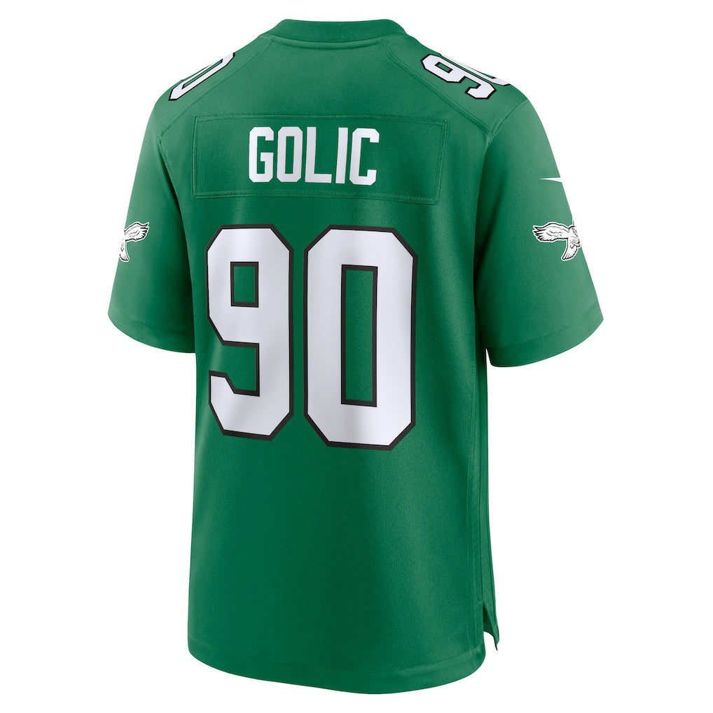 Philadelphia Eagles Mike Golic  Retired Player Alternate Game Jersey | NFL Outlet