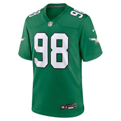 Philadelphia Eagles Jalen Carter  Alternate Game Jersey | NFL Online