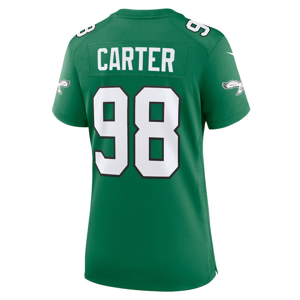 Philadelphia Eagles Jalen Carter  Women's Alternate Game Jersey | NFL Near me