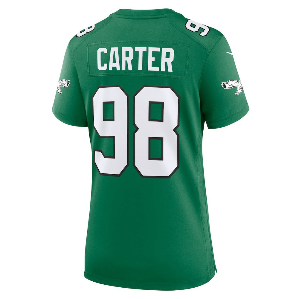 Philadelphia Eagles Jalen Carter  Women's Alternate Game Jersey | NFL Near me