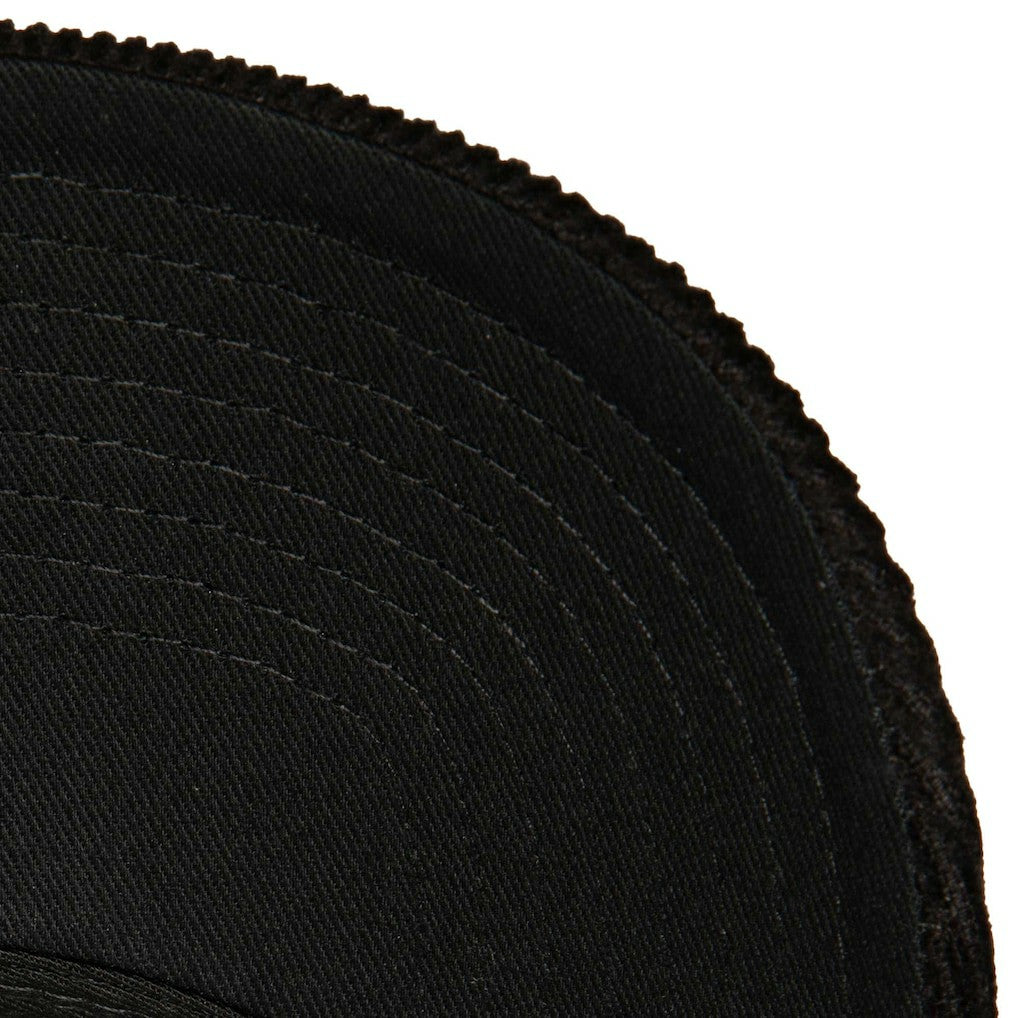 Black Brooklyn Nets Times Up Classic Script Cord Trucker Hat | NBA