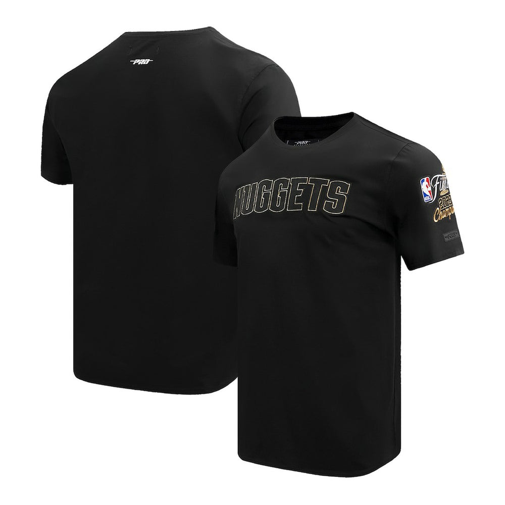 Black Denver Nuggets Pro Standard Unisex 2023 NBA Finals Champions T-Shirt sale | NBA