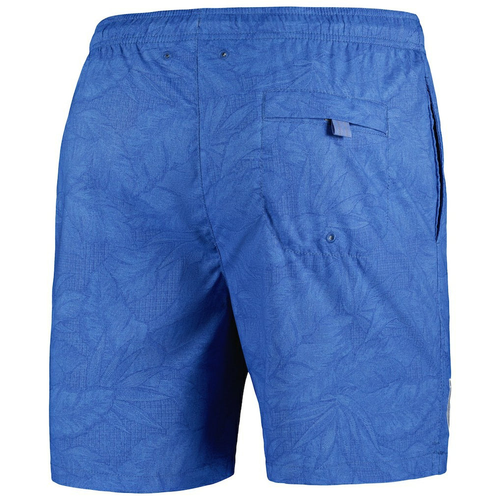 Indianapolis Colts Naples Layered Leaves Swim Trunks | NFL Online