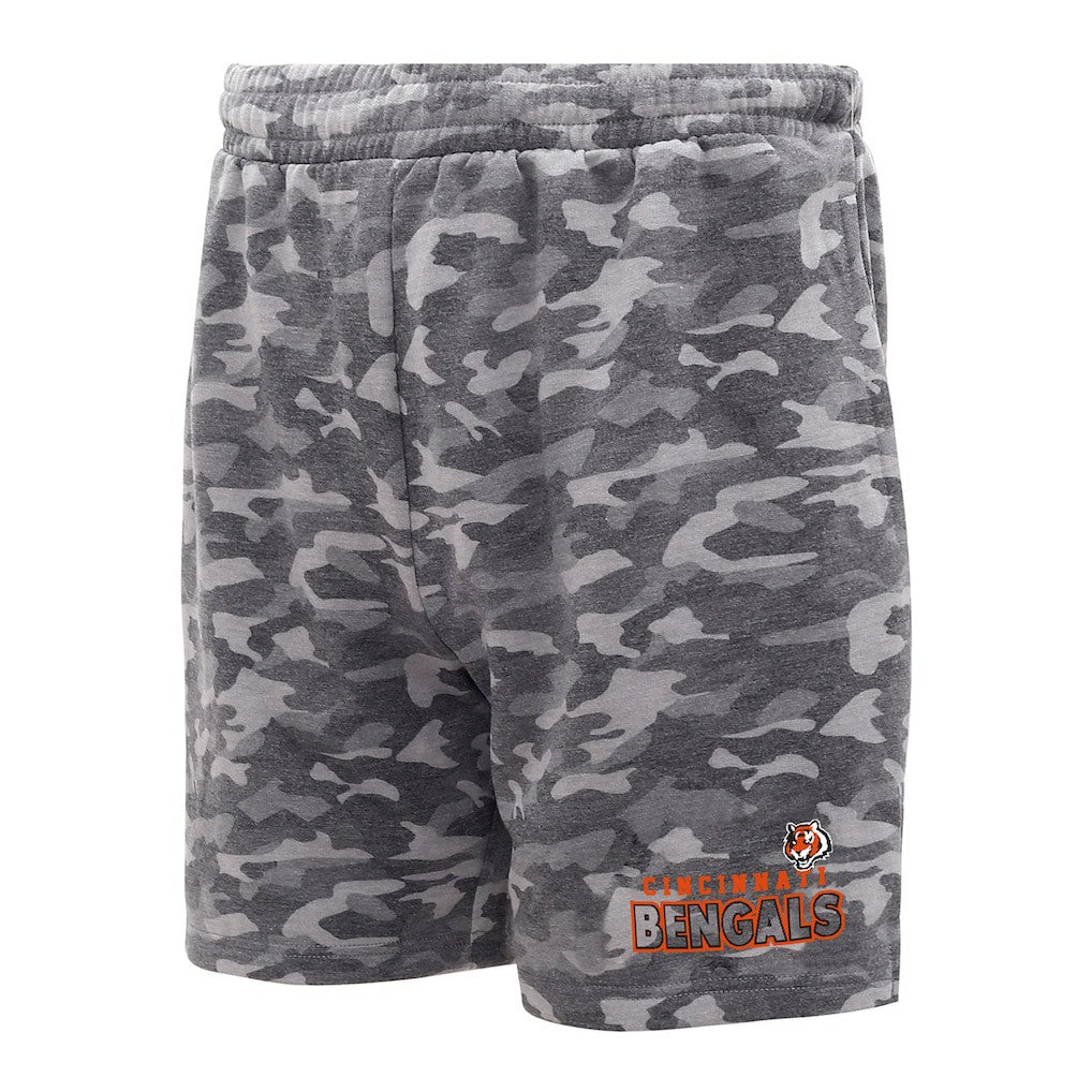 Cincinnati Bengals Concepts Sport Biscayne Camo Shorts | NFL New