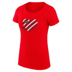 Washington Capitals G-III 4Her by Carl Banks Women's Super-Slim Fit Lightweight Heart T-Shirt -  NHL T-shirts
