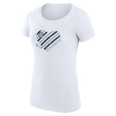 Winnipeg Jets G-III 4Her by Carl Banks Women's Super-Slim Fit Lightweight Heart T-Shirt -  NHL T-shirts