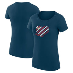 Florida Panthers G-III 4Her by Carl Banks Women's Super-Slim Fit Lightweight Heart T-Shirt -  NHL T-shirts