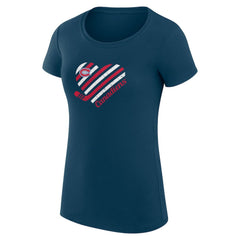 Montreal Canadiens G-III 4Her by Carl Banks Women's Super-Slim Fit Lightweight Heart T-Shirt -  NHL T-shirts