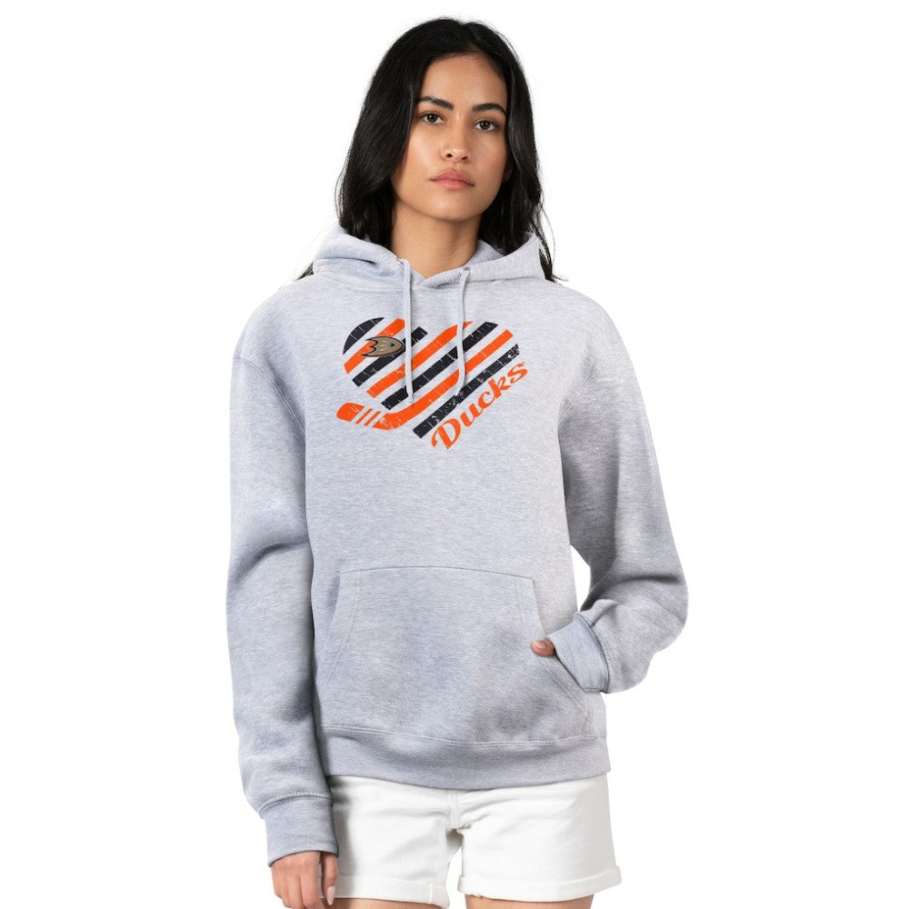 Anaheim Ducks G-III 4Her by Carl Banks Women's Heart Pullover Hoodie -  NHL Hoodies