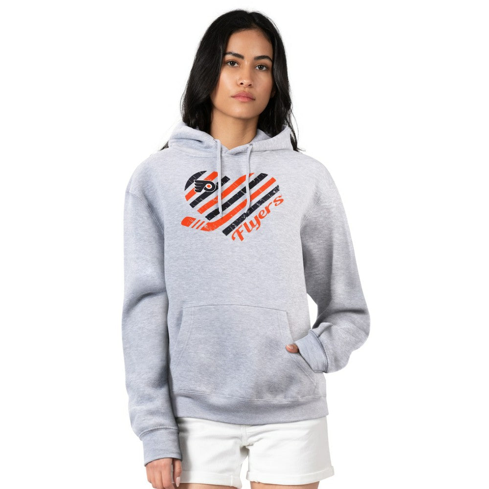 Philadelphia Flyers G-III 4Her by Carl Banks Women's Heart Pullover Hoodie -  NHL Hoodies