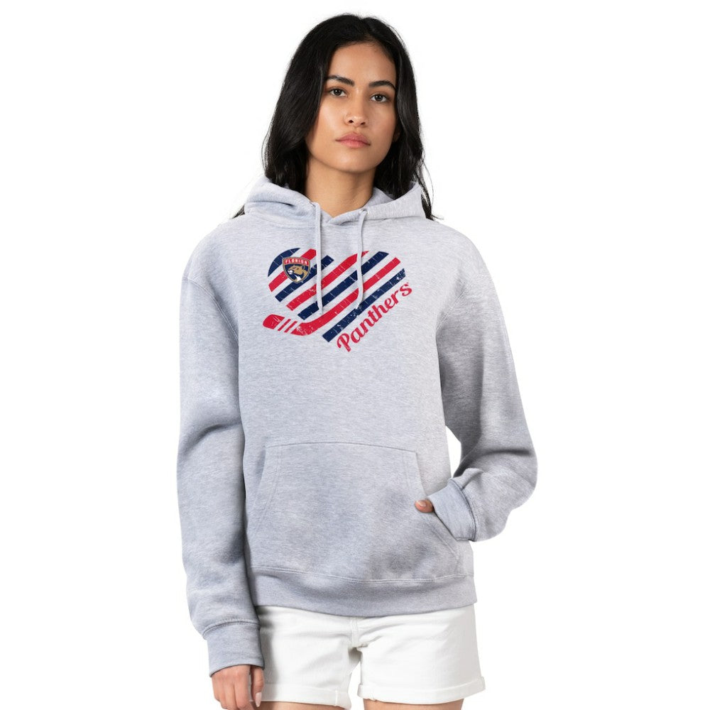 Florida Panthers G-III 4Her by Carl Banks Women's Heart Pullover Hoodie -  NHL Hoodies