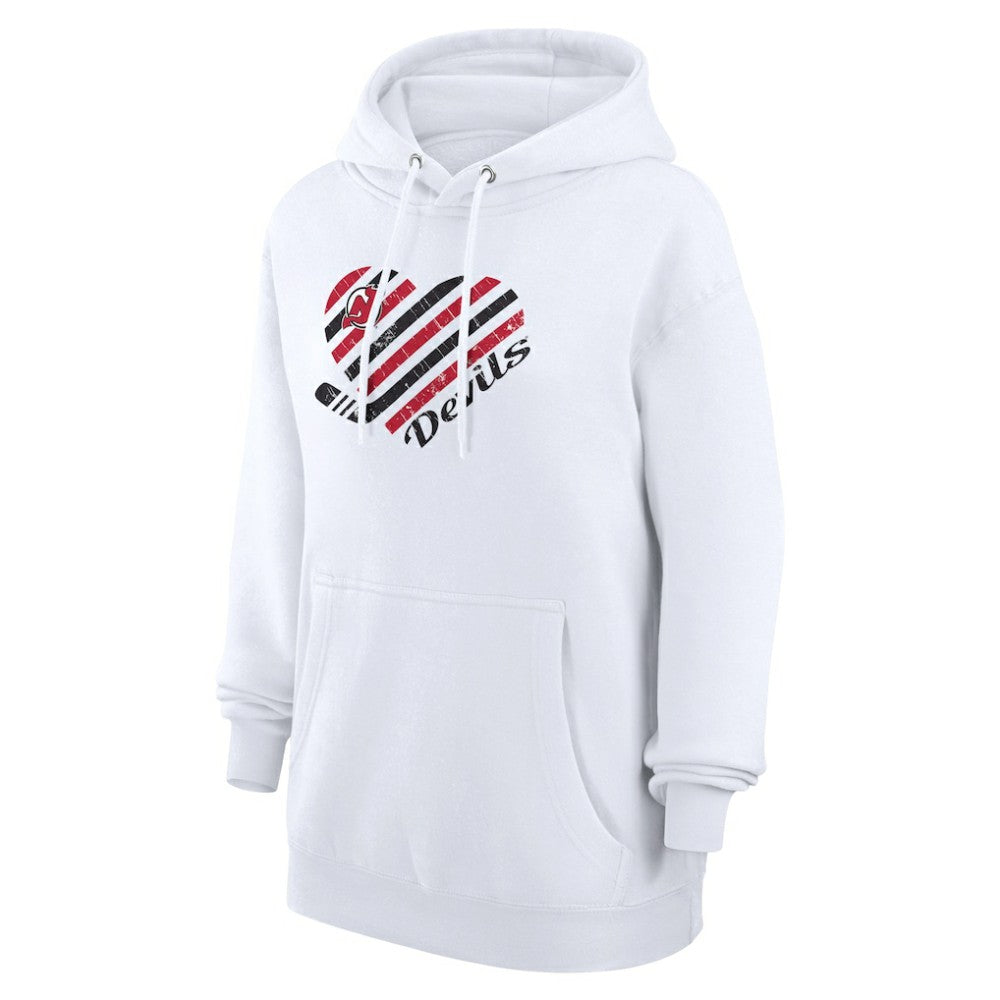 New Jersey Devils G-III 4Her by Carl Banks Women's Heart Pullover Hoodie -  NHL Jerseys