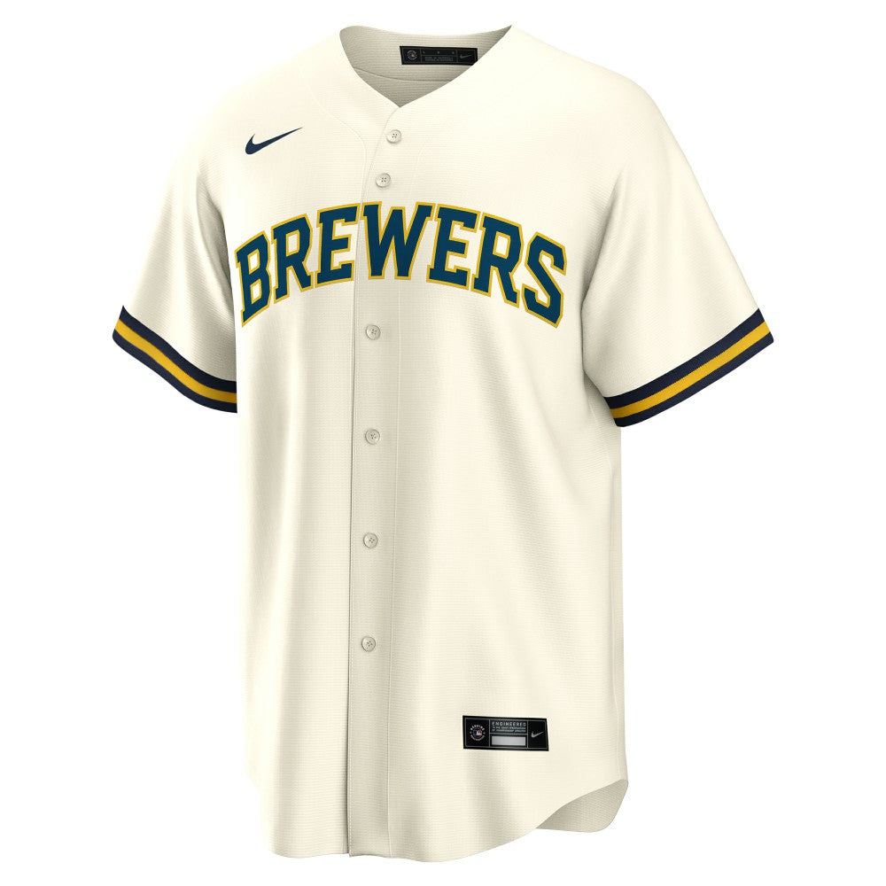 Sal Frelick Milwaukee Brewers Nike Home Replica Player Jersey - MLB Jerseys