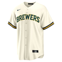 Sal Frelick Milwaukee Brewers Nike Home Replica Player Jersey - MLB Jerseys