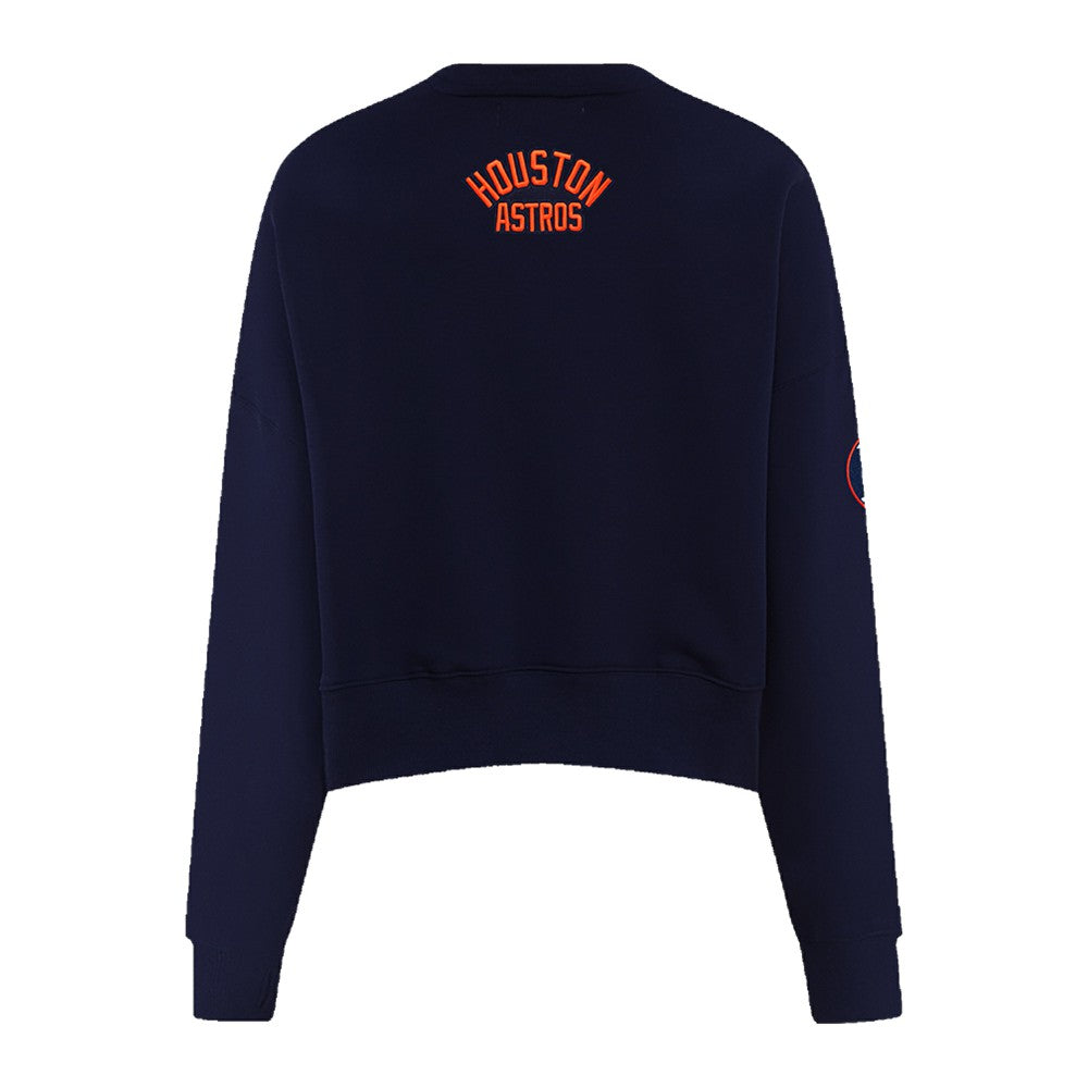Houston Astros Pro Standard Women's Painted Sky Pullover Sweatshirt - MLB Pullover