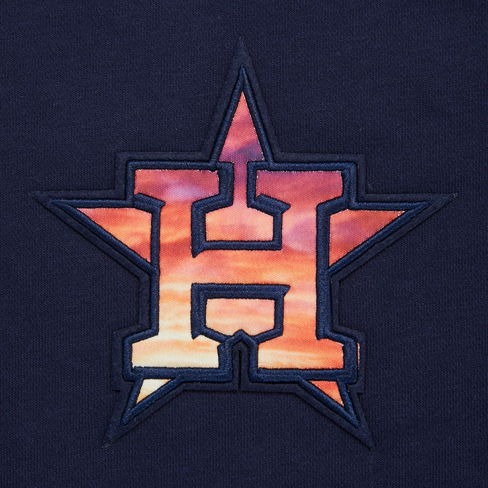 Houston Astros Pro Standard Women's Painted Sky Pullover Sweatshirt - MLB Pullover