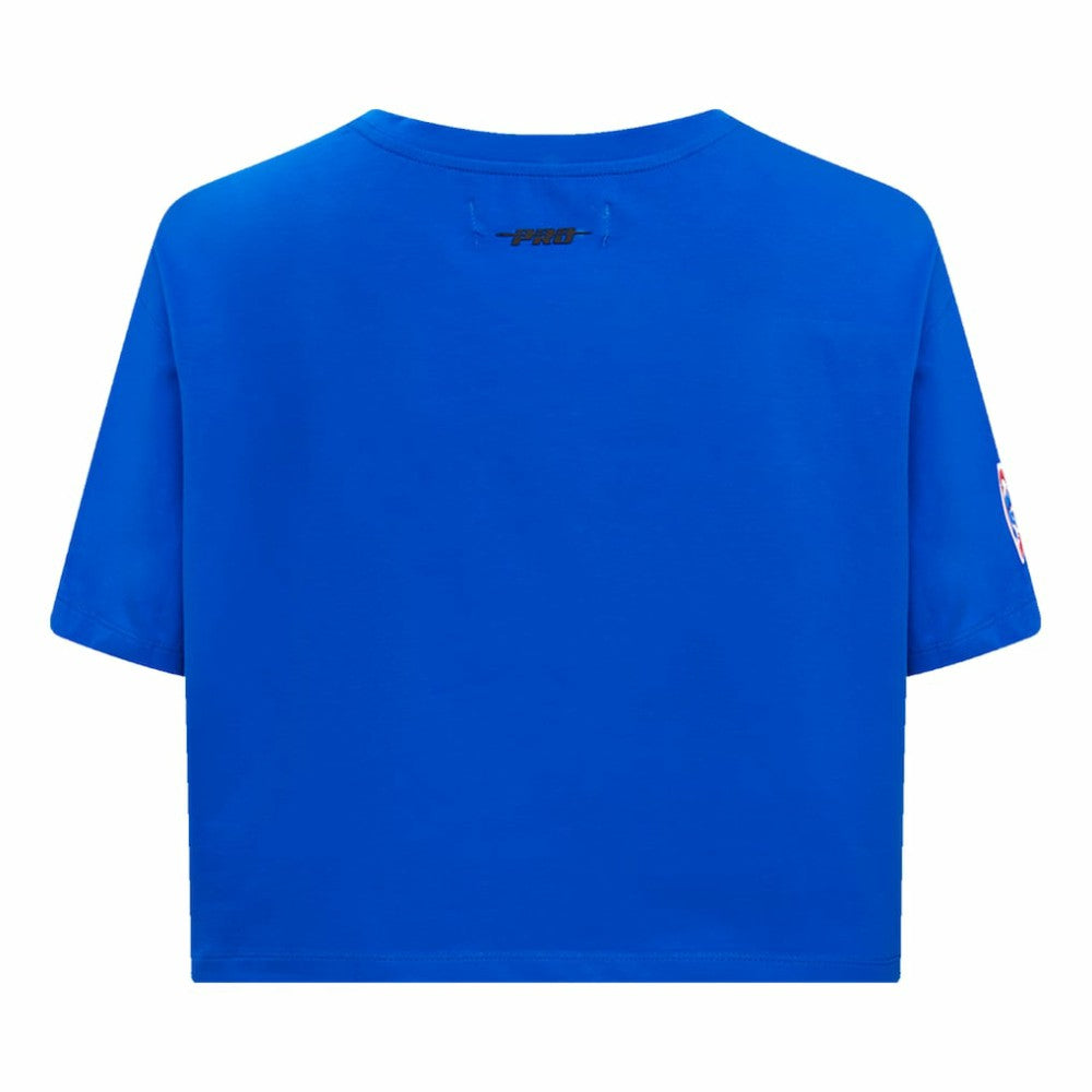 Chicago Cubs Pro Standard Women's Painted Sky Boxy Cropped T-Shirt - MLB T-shirts