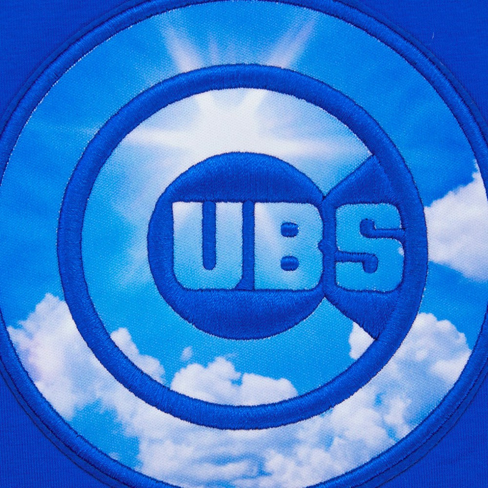 Chicago Cubs Pro Standard Women's Painted Sky Boxy Cropped T-Shirt - MLB T-shirts