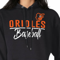 Baltimore Orioles G-III 4Her by Carl Banks Women's Team Fleece Pullover Hoodie - MLB Hoodies