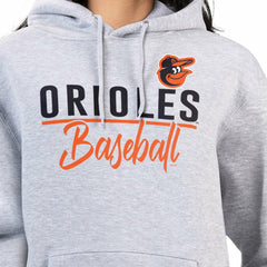 Baltimore Orioles G-III 4Her by Carl Banks Women's Team Fleece Pullover Hoodie - MLB Hoodies