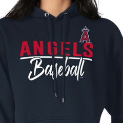 Los Angeles Angels G-III 4Her by Carl Banks Women's Team Fleece Pullover Hoodie - MLB Hoodies