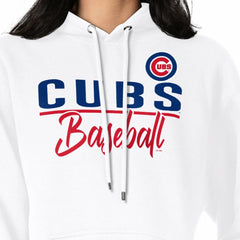 Chicago Cubs G-III 4Her by Carl Banks Women's Team Fleece Pullover Hoodie - MLB Hoodies