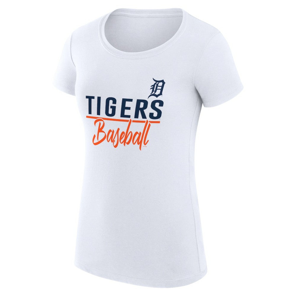 Detroit Tigers G-III 4Her by Carl Banks Women's Super-Slim Fit Lightweight Team Graphic T-Shirt - MLB T-shirts