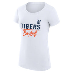Detroit Tigers G-III 4Her by Carl Banks Women's Super-Slim Fit Lightweight Team Graphic T-Shirt - MLB T-shirts