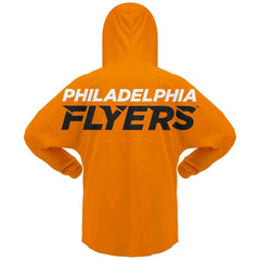 Philadelphia Flyers Fanatics Women's Jersey Lace-Up V-Neck Long Sleeve Hoodie T-Shirt -  NHL T-shirts