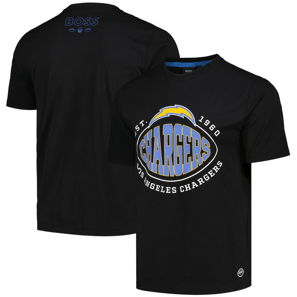 Los Angeles Chargers BOSS X NFL Trap T-Shirt | NFL Outlet