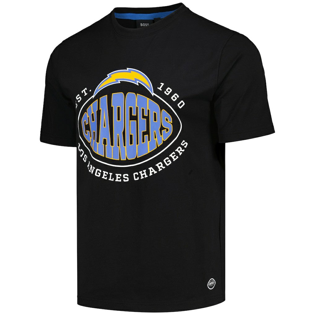 Los Angeles Chargers BOSS X NFL Trap T-Shirt | NFL Outlet