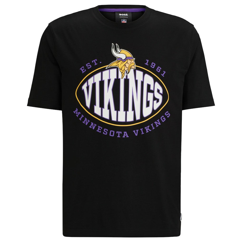 Minnesota Vikings BOSS X NFL Trap T-Shirt | NFL Outlet
