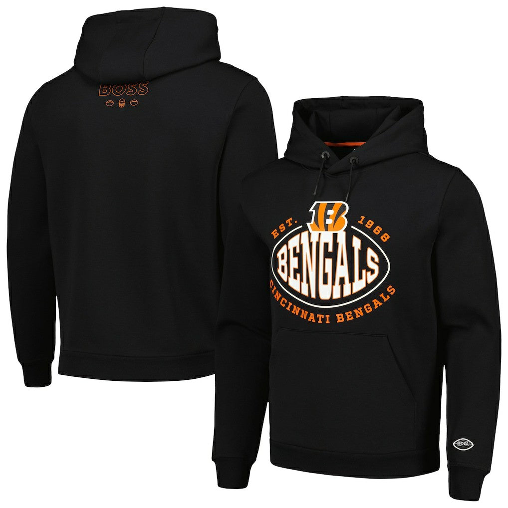 Cincinnati Bengals BOSS X NFL Touchback Pullover Hoodie | NFL Hot
