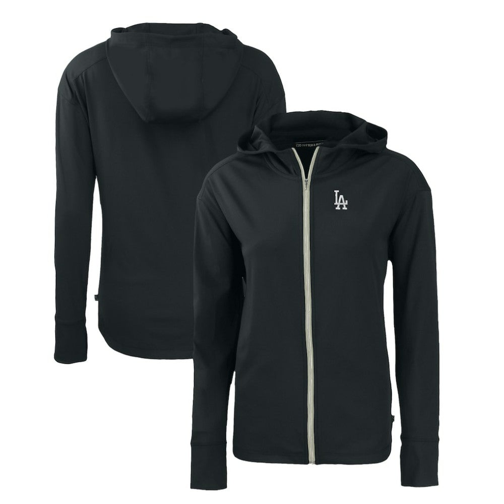 Los Angeles Dodgers Cutter & Buck Women's Daybreak Eco Recycled Full-Zip Hoodie - MLB Hoodies