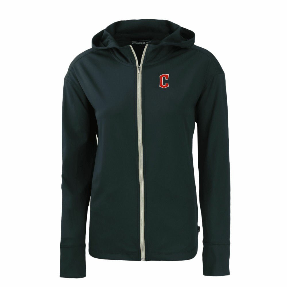 Cleveland Guardians Cutter & Buck Women's Daybreak Eco Recycled Full-Zip Hoodie - MLB Hoodies