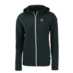 New York Yankees Cutter & Buck Women's Daybreak Eco Recycled Full-Zip Hoodie - MLB Hoodies